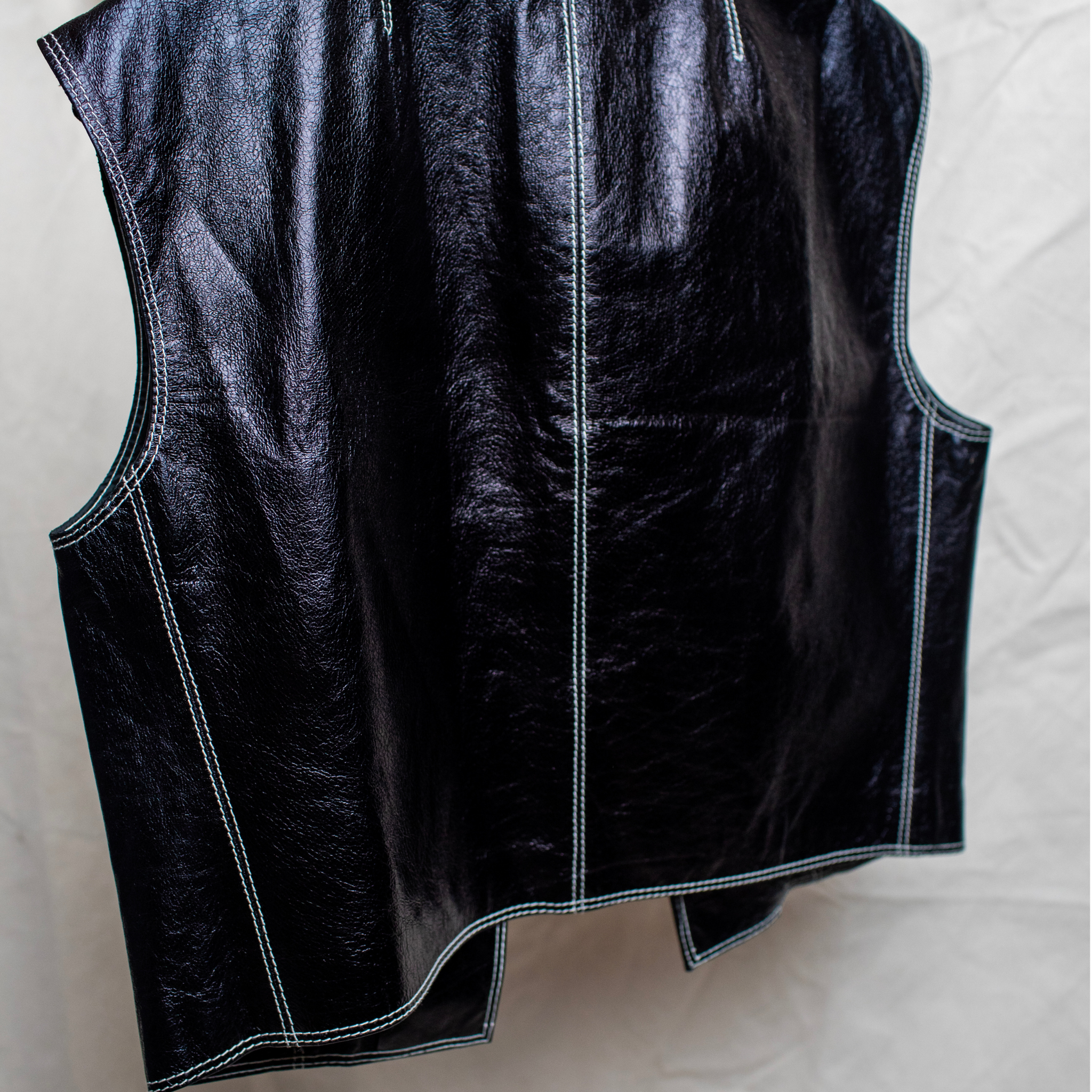 Emanuel Ungaro Leather Vest