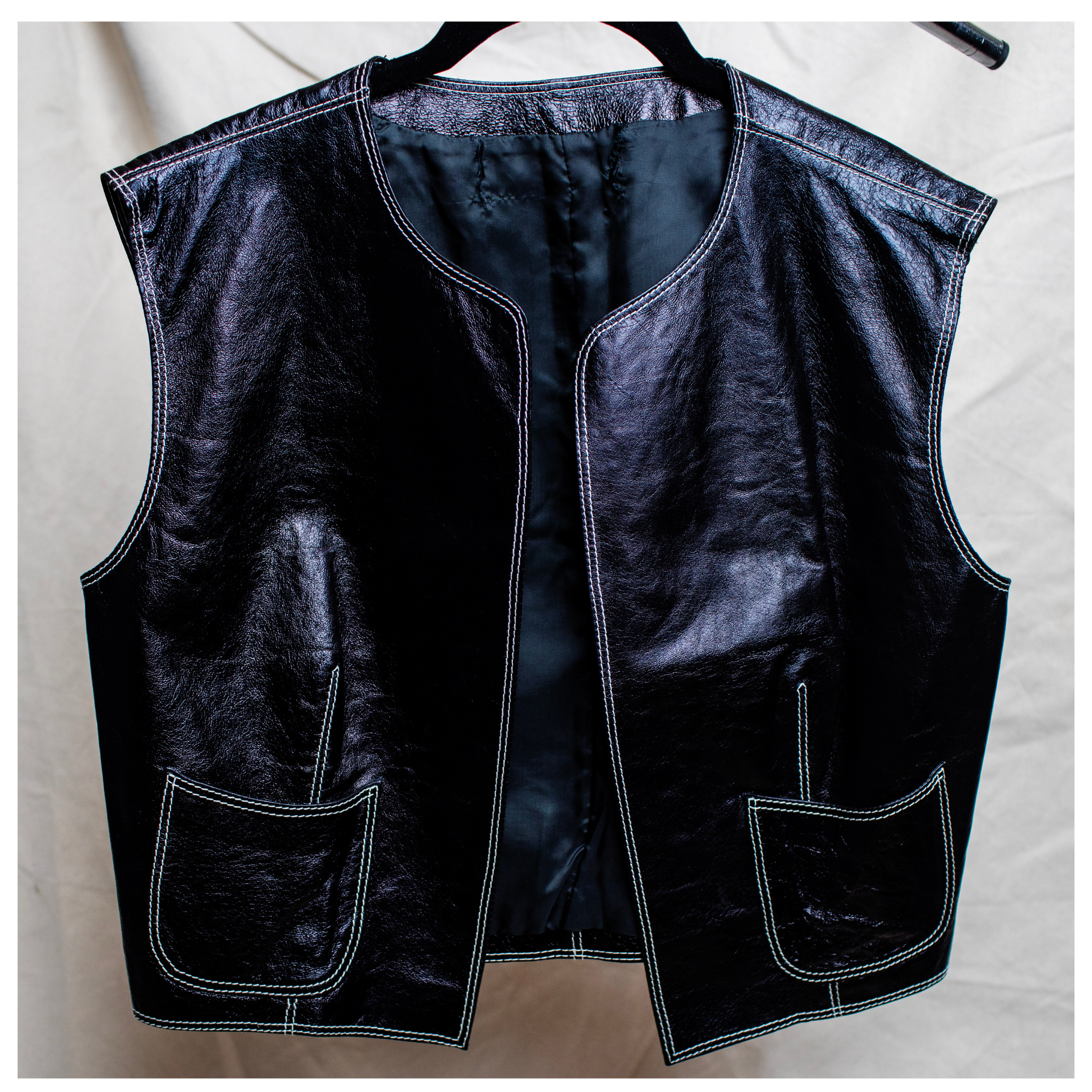 Emanuel Ungaro Leather Vest