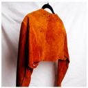 Mexican Leather/Suede Crop Jacket